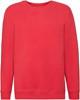 Fruit Of The Loom F324K Kids´ Premium Set-In Sweat - Red - 116