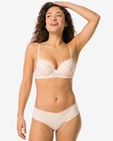 HEMA Dames Brazilian Micro Met Kant Lichtroze (lichtroze)