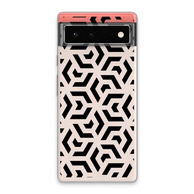 Crazy pattern: Google Pixel 6 Transparant Hoesje