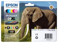 Epson Elephant Multipack 6-colours 24XL Claria Photo HD Ink - thumbnail