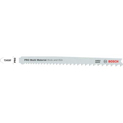 Bosch Accessories 2608634994 Decoupeerzaagblad T 345 XF, Progressor for Wood and Metal, verpakking van 5 stuks 5 stuk(s)
