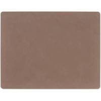 LIND DNA Placemat Nupo - Leer - Truffle - 45 x 35 cm