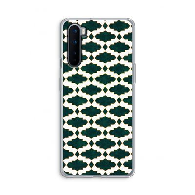 Moroccan tiles: OnePlus Nord Transparant Hoesje