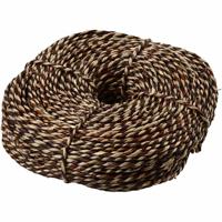 Creativ Company Zeegras, dikte 3,5-4 mm, ca. 80 m, bruin, 500 gr/ 1 bol