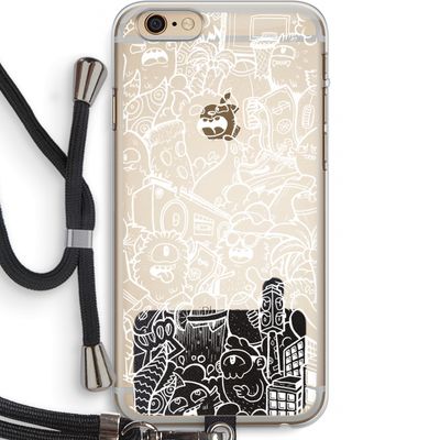 Vexx City #2: iPhone 6 PLUS / 6S PLUS Transparant Hoesje met koord