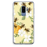 No flowers without bees: Samsung Galaxy S9 Plus Transparant Hoesje - thumbnail