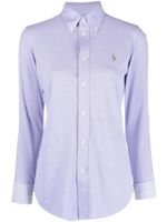 Polo Ralph Lauren chemise à logo brodé - Violet