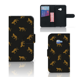 Telefoonhoesje met Pasjes voor Samsung Galaxy Xcover 4 | Xcover 4s Leopards