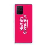 Neuters (roze): Samsung Galaxy Note 10 Lite Transparant Hoesje