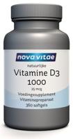 Nova Vitae Vitamine D3 1000IE Softgels