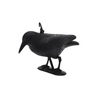 Vogelverschrikker raaf / kraai zwart 35 cm   - - thumbnail