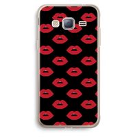 Lips: Samsung Galaxy J3 (2016) Transparant Hoesje