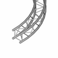 Duratruss DT 34 Cirkeldeel van een vierkante truss cirkel (6 meter)