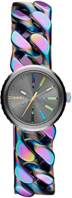 Horlogeband (Band + Kastcombinatie) Diesel DZ5468 Onderliggend Roestvrij staal (RVS) Multicolor 18mm