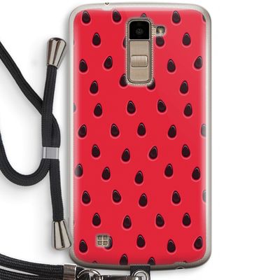 Watermelon: LG K10 (2016) Transparant Hoesje met koord