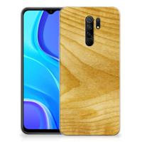 Xiaomi Redmi 9 | Bumper Hoesje | Licht Hout