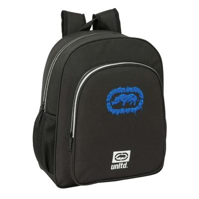 Schoolrugzak Eckō Unltd. Worldwide Zwart 32 x 38 x 12 cm