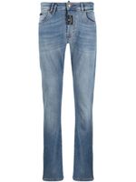 Philipp Plein jean droit Premium-Hexagon - Bleu