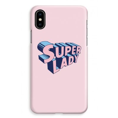 Superlady: iPhone XS Max Volledig Geprint Hoesje