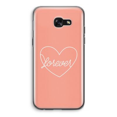 Forever heart: Samsung Galaxy A5 (2017) Transparant Hoesje