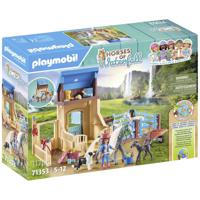 Playmobil Horses of Waterfall Amelia & whisper met paardenbox 71353 - thumbnail