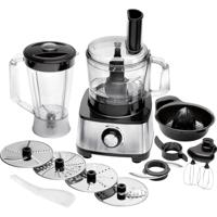 Profi Cook PC-KM 1063 Foodprocessor 1200 W Zwart, Zilver