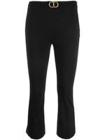 TWINSET pantalon de tailleur à coupe courte - Noir