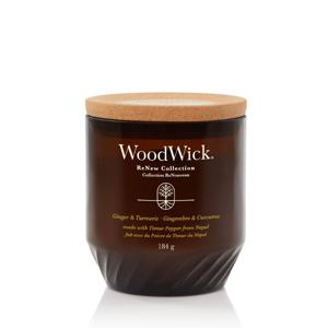 WoodWick Geurkaars Medium - ReNew - Ginger & Tumeric - 9.5 cm / ø 8 cm