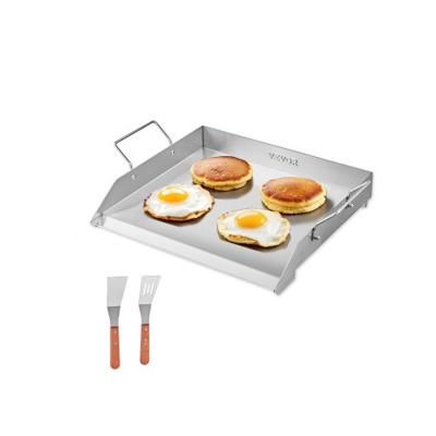 VEVOR Flat Griddle Grillpan RVS BBQ Kookgerei 448x370mm