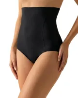 Corrigerende hoge slip dames - Buik correctie - Hoge shapewear brief - Badstof kruisje