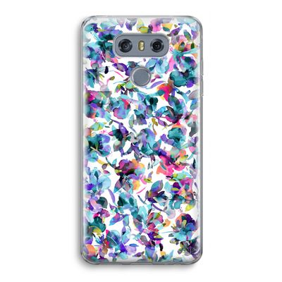 Hibiscus Flowers: LG G6 Transparant Hoesje