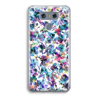 Hibiscus Flowers: LG G6 Transparant Hoesje