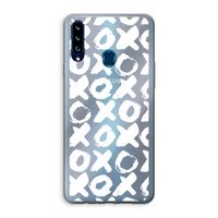 XOXO: Samsung Galaxy A20s Transparant Hoesje