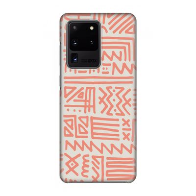 Marrakech Pink: Volledig geprint Samsung Galaxy S20 Ultra Hoesje