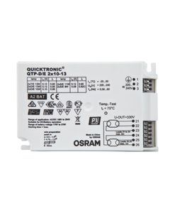 QTP-DE 2x10/13/22024  - Electronic ballast 2x9...13W QTP-DE 2x10/13/22024