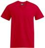 Promodoro E3025 Premium V-Neck-T - Fire Red - XL