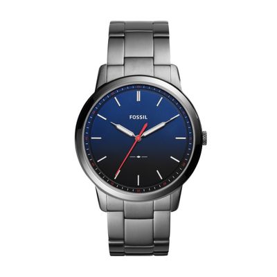 Fossil horlogeband FS5377 Staal Grijs 22mm