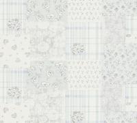AS Creation Maison Charme - Licht Blauw - Patchwork - 390664