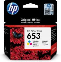 HP 653 1 stuk(s) Origineel Normaal rendement Cyaan, Magenta, Geel