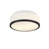 Searchlight Badkamer plafondlampCheese Ø 23cm - 7039-23BK