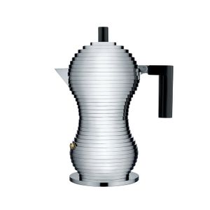 ALESSI - Pulcina - Percolator 3 kops zwart