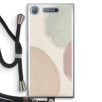 Geo #8: Sony Xperia XZ1 Transparant Hoesje met koord