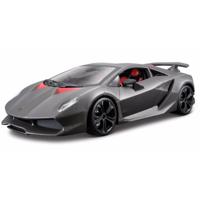 Modelauto - Lamborghini Sesto Elemento - grijs - schaal 1:24 - speelgoedauto