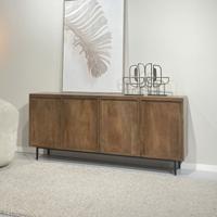 Livingfurn Dressoir 'Elan' Mangohout, 180cm
