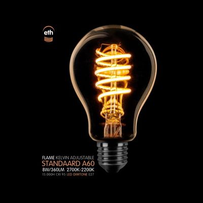 Standaard goud spiraal 6W dimtone