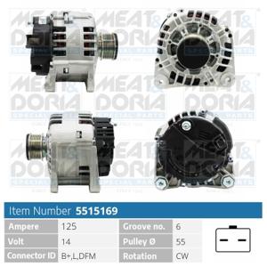 Meat Doria Alternator/Dynamo 5515169