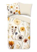 Good Morning Dekbedovertrek "rustige bloemen" - Multi - (155x220 cm) - Katoen