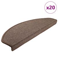 Trapmatten 20 st 65x24x4 cm koffiebruin