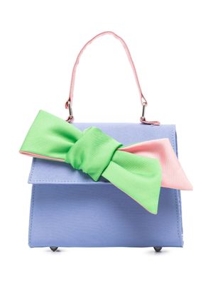 Mi Mi Sol Tas met strikdetail - Blauw
