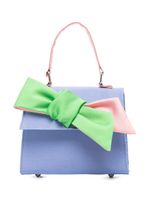 Mi Mi Sol Tas met strikdetail - Blauw - thumbnail